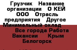 Грузчик › Название организации ­ О’КЕЙ, ООО › Отрасль предприятия ­ Другое › Минимальный оклад ­ 25 533 - Все города Работа » Вакансии   . Крым,Белогорск